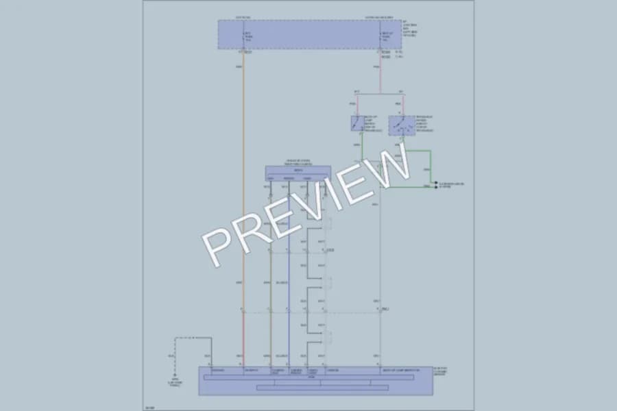 2011 Kia Soul Power Mirrors wiring diagram preview