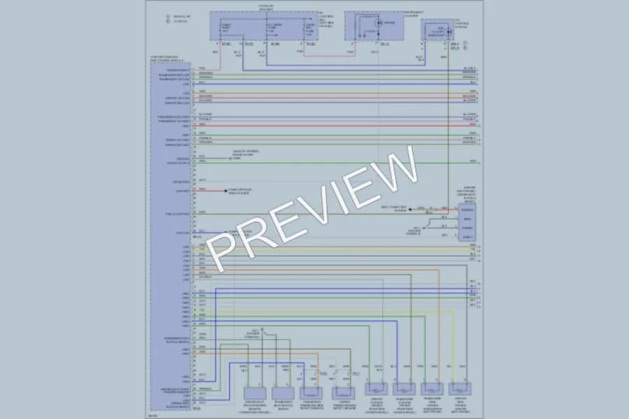 2011 Kia Soul Supplemental Restraints wiring diagram preview
