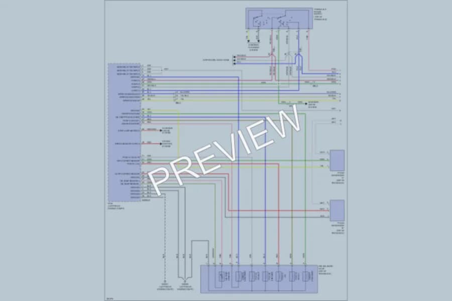 2011 Kia Soul Transmission wiring diagram preview