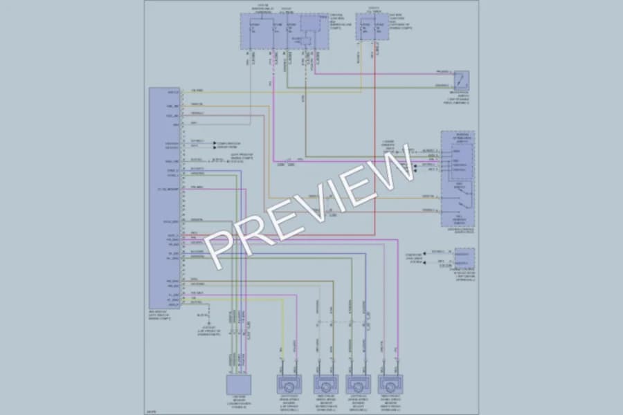 2011 LandRover LR2 Anti Lock Brakes wiring diagram preview