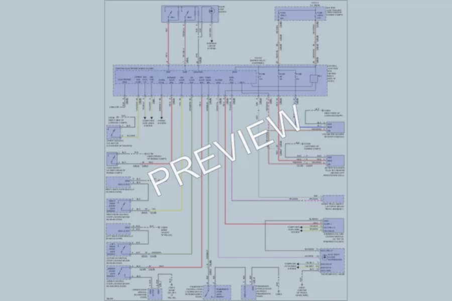 2011 LandRover RangeRover Anti Theft wiring diagram preview