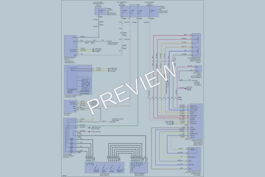 2011 LandRover RangeRover Cruise Control wiring diagram preview