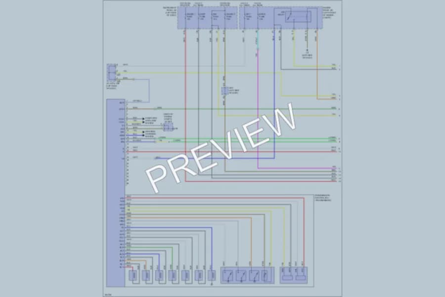 2011 Lexus ES350 Transmission wiring diagram preview