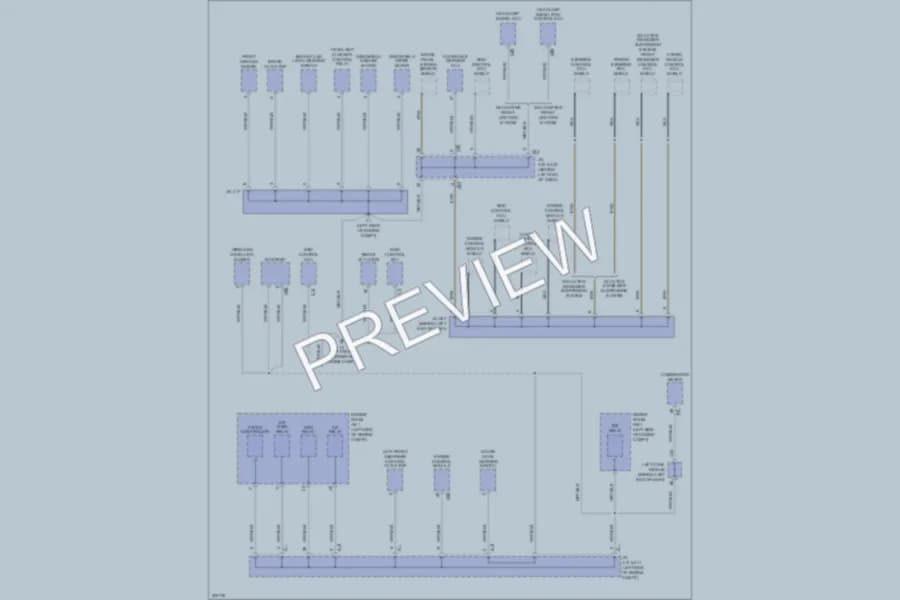 2011 Lexus GS450h Ground Distribution wiring diagram preview