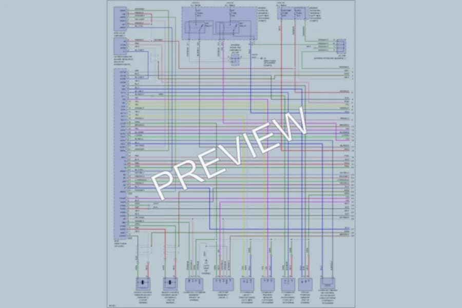 2011 Lexus GX460 Engine Performance wiring diagram preview