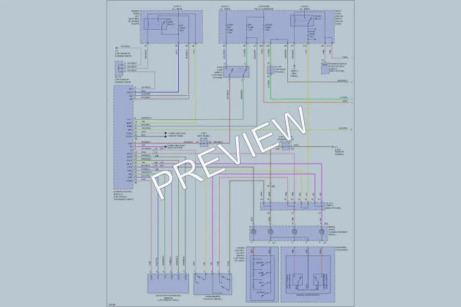 2011 Lexus IS350 Cruise Control wiring diagram preview