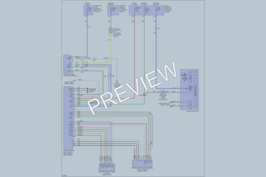 2011 Lexus LS600h Electronic Power Steering wiring diagram preview