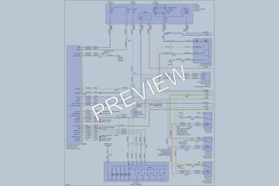 2011 Lincoln MKT Anti Theft wiring diagram preview