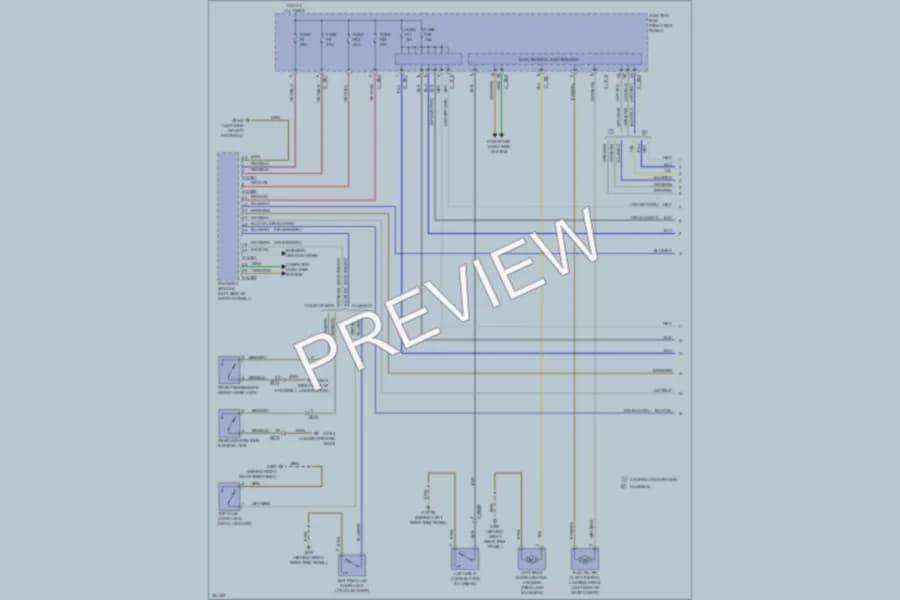 2011 MINI CooperClubman Anti Theft wiring diagram preview