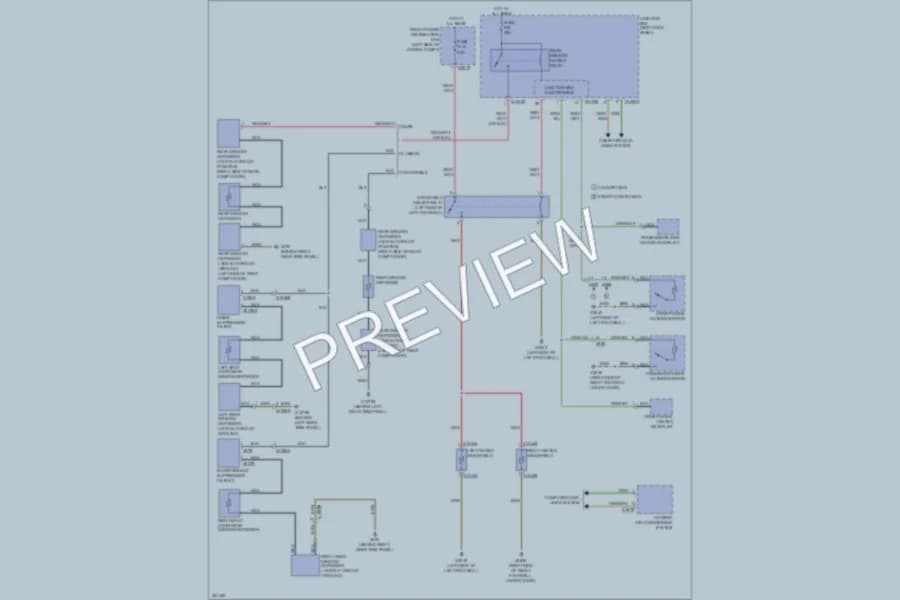 2011 MINI CooperClubman Defoggers wiring diagram preview