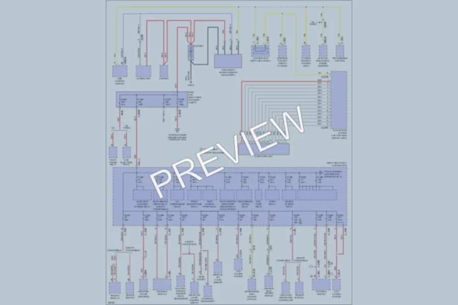 2011 MINI CooperClubman Power Distribution wiring diagram preview