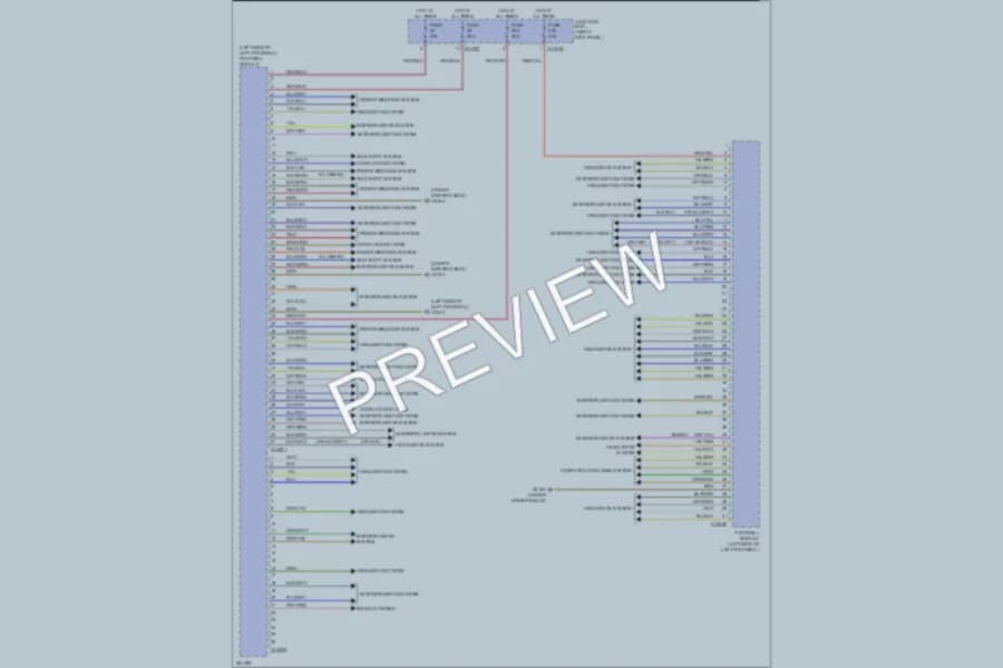2011 MINI CooperCountryman Body Control Modules wiring diagram preview