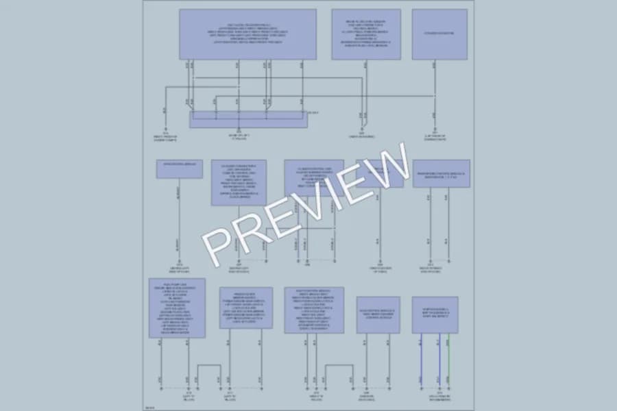 2011 Mazda 2 Ground Distribution wiring diagram preview