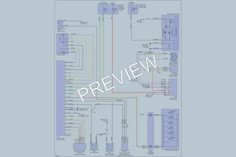 2011 Mazda 6 Cruise Control wiring diagram preview