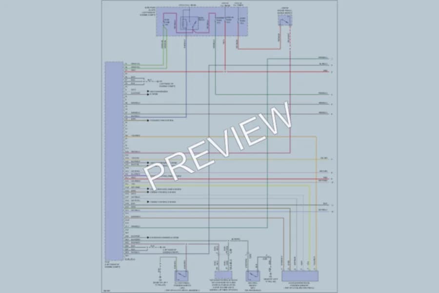 2011 Mazda 6 Engine Performance wiring diagram preview