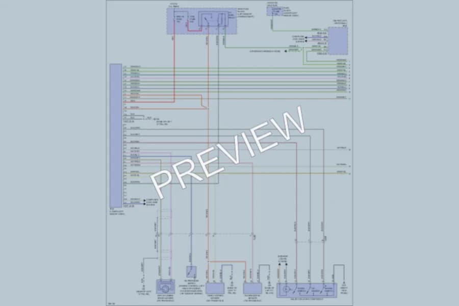 2011 Mazda 6 Transmission wiring diagram preview