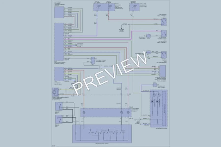 2011 Mazda MX5Miata Cruise Control wiring diagram preview