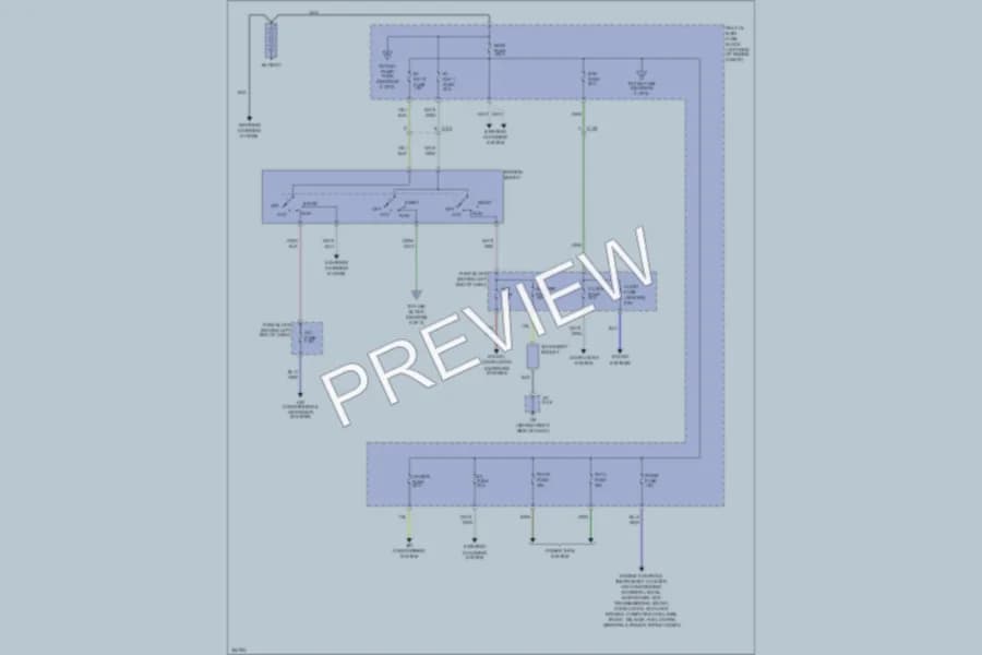 2011 Mazda MX5Miata Power Distribution wiring diagram preview