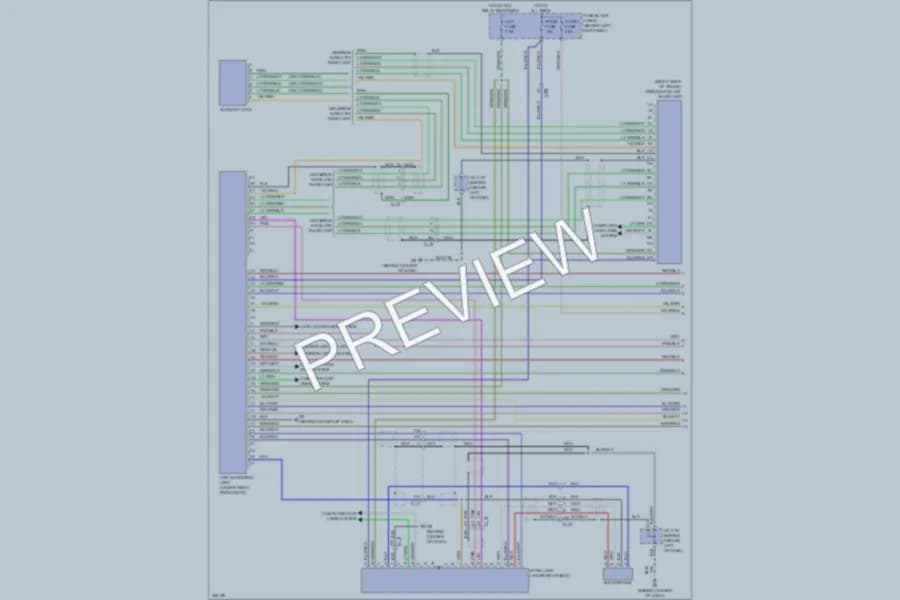 2011 Mazda RX8 Radio wiring diagram preview