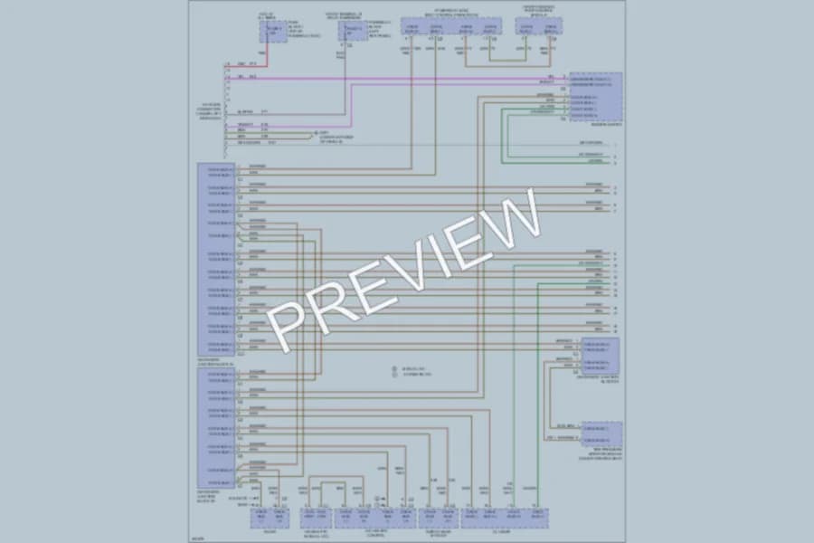 2011 MercedesBenz 2500Sprinter Computer Data Lines wiring diagram preview