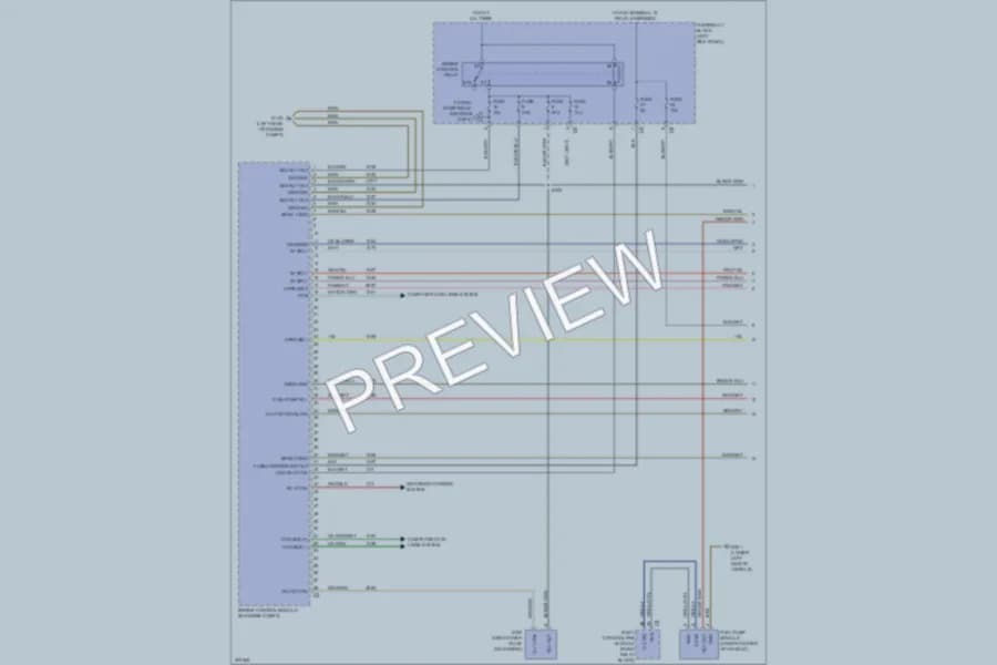 2011 MercedesBenz 2500Sprinter Engine Performance wiring diagram preview