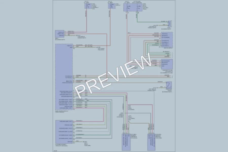 2011 MercedesBenz 3500Sprinter Anti Theft wiring diagram preview