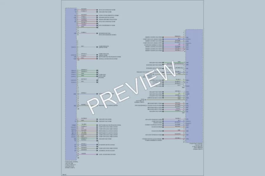2011 MercedesBenz C300 Body Control Modules wiring diagram preview