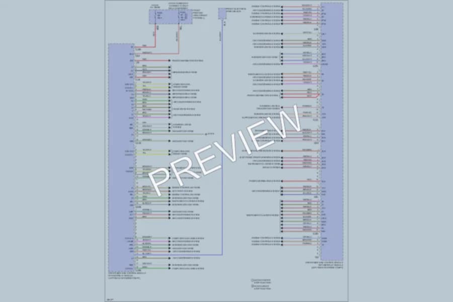2011 MercedesBenz E550 Body Control Modules wiring diagram preview