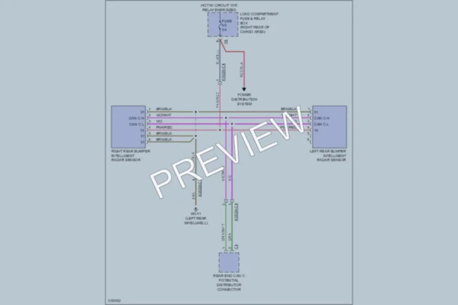 2011 MercedesBenz R350BLUETEC Navigation wiring diagram preview