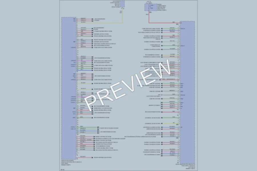 2011 MercedesBenz S400HYBRID Body Control Modules wiring diagram preview