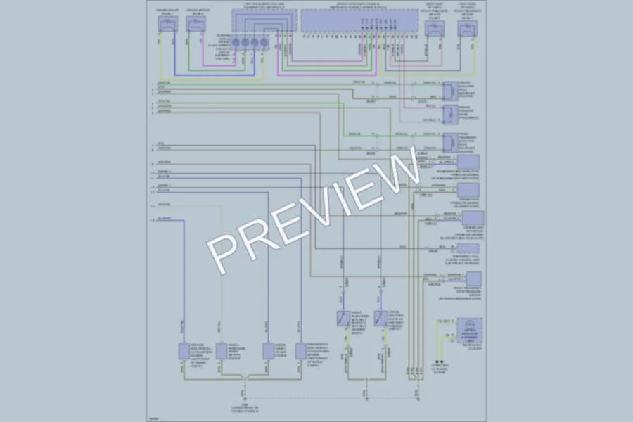 2011 MercedesBenz S400HYBRID Supplemental Restraints wiring diagram preview