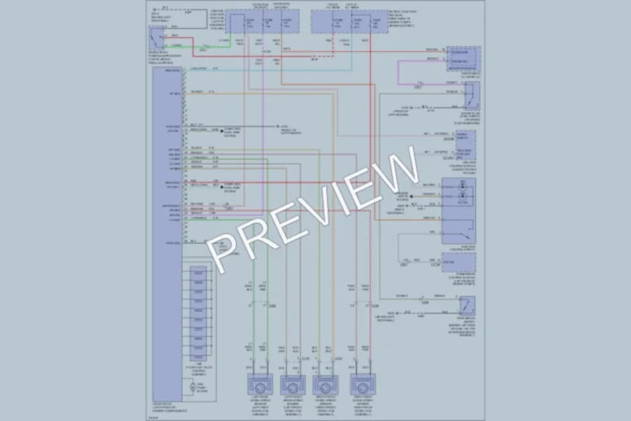 2011 Mercury GrandMarquis Anti Lock Brakes Wiring Diagrams protected preview
