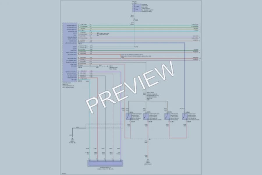 2011 Mercury GrandMarquis Anti Theft Wiring Diagrams protected preview