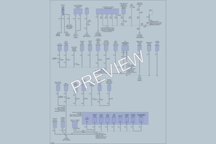 2011 Mercury GrandMarquis Ground Distribution wiring diagram preview