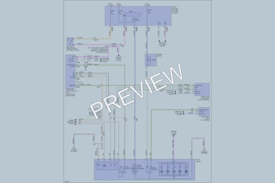 2011 Mercury Milan Shift Interlock wiring diagram preview