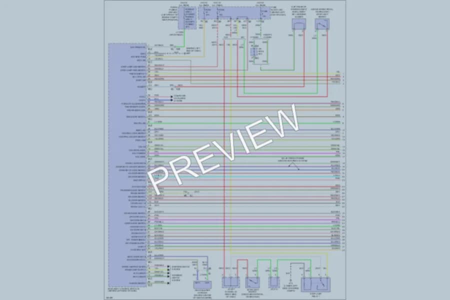 2011 Nissan Altima Anti Theft wiring diagram preview