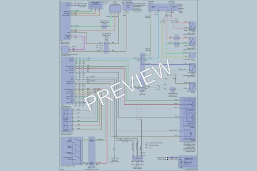 2011 Nissan Altima Cruise Control wiring diagram preview