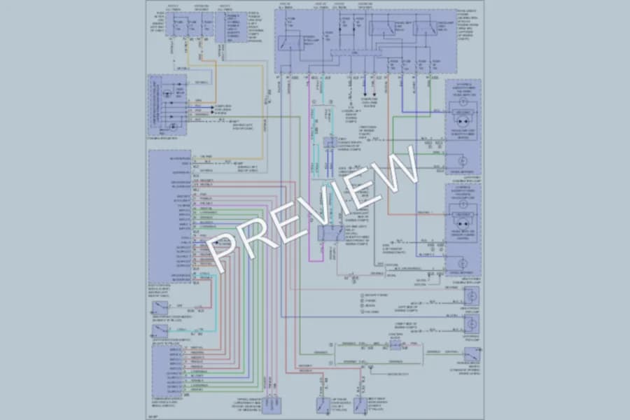 2011 Nissan Altima Headlights wiring diagram preview