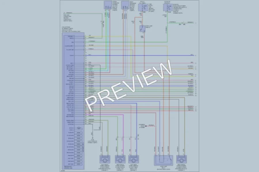 2011 Nissan Armada Anti Lock Brakes wiring diagram preview