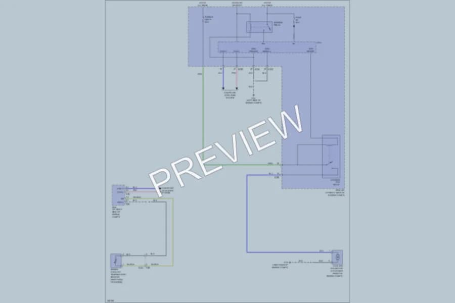 2011 Nissan Armada Cooling Fan wiring diagram preview