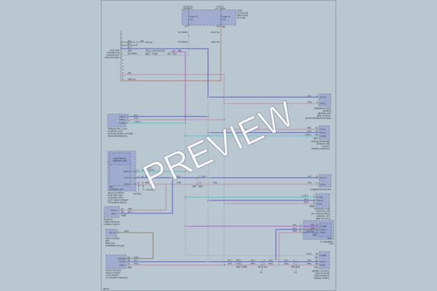 2011 Nissan Frontier Computer Data Lines wiring diagram preview