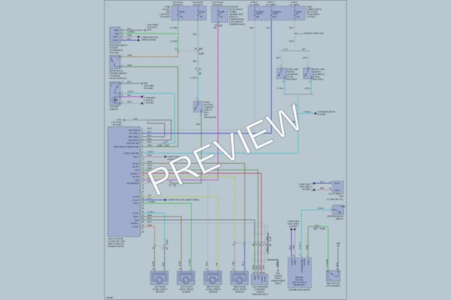 2011 Nissan JUKE Anti Lock Brakes wiring diagram preview