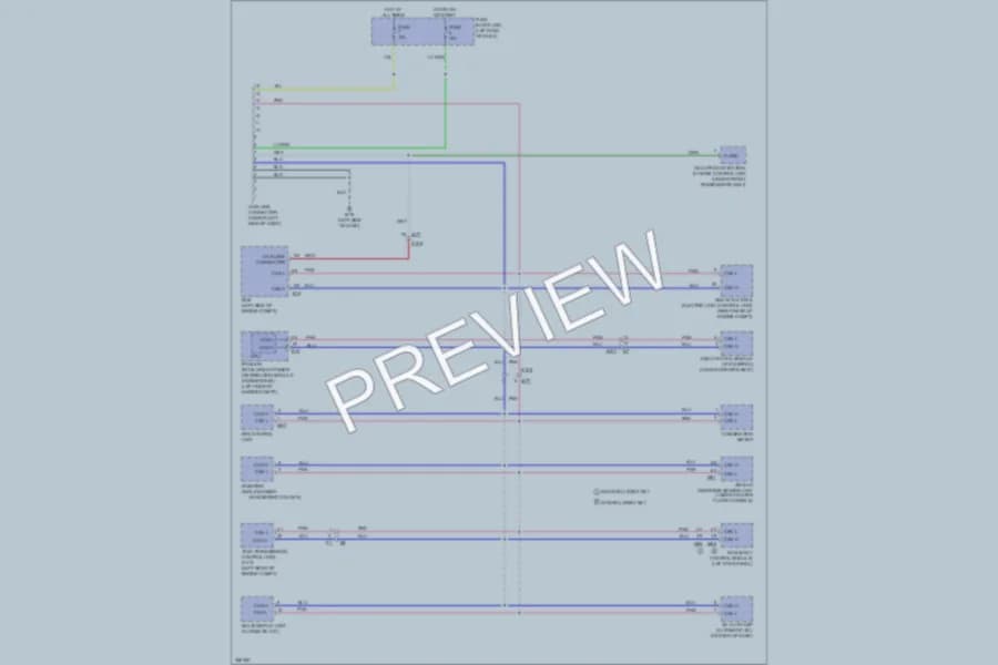 2011 Nissan JUKE Computer Data Lines wiring diagram preview