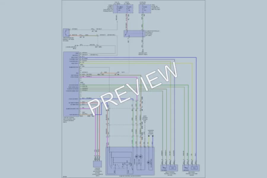 2011 Nissan Maxima Power Seats wiring diagram preview