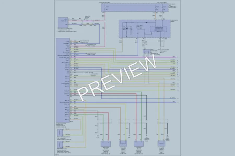 2011 Nissan Maxima Supplemental Restraints wiring diagram preview