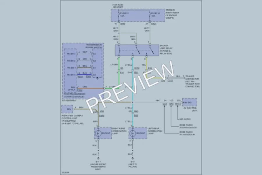 2011 Nissan Pathfinder Exterior Lights wiring diagram preview