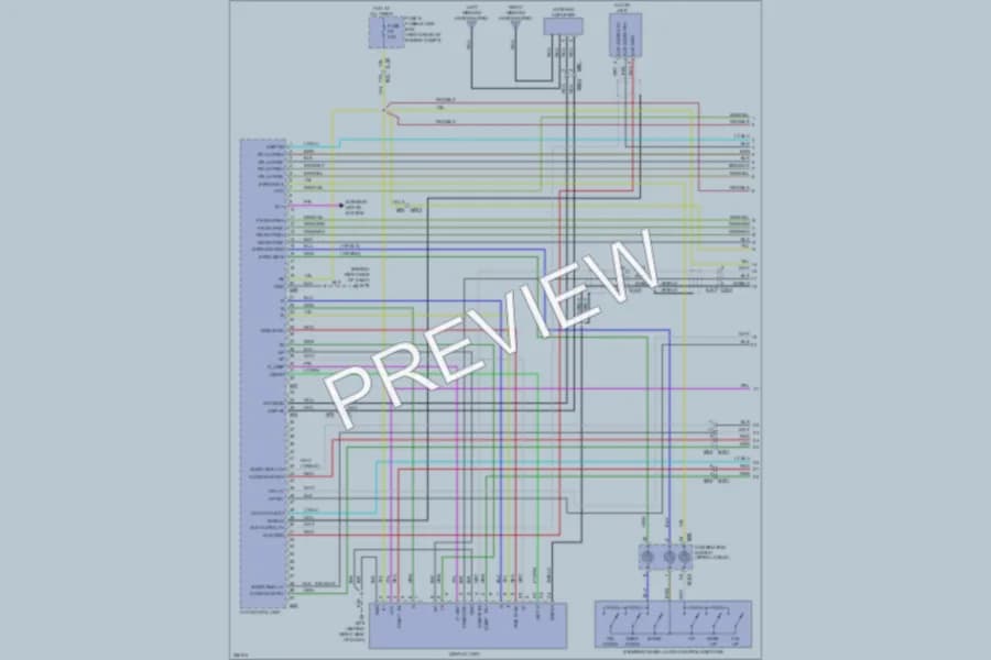 2011 Nissan Pathfinder Navigation wiring diagram preview