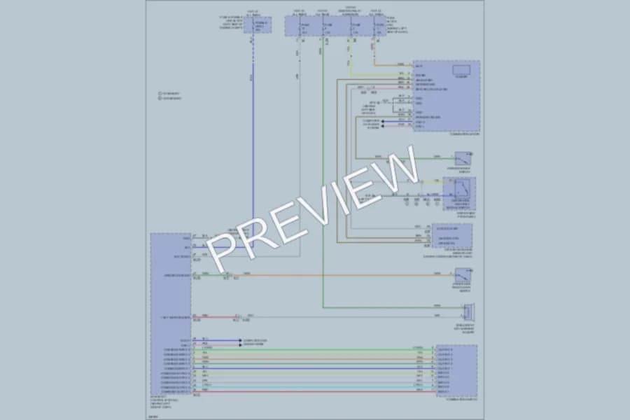 2011 Nissan Quest Warning Systems wiring diagram preview