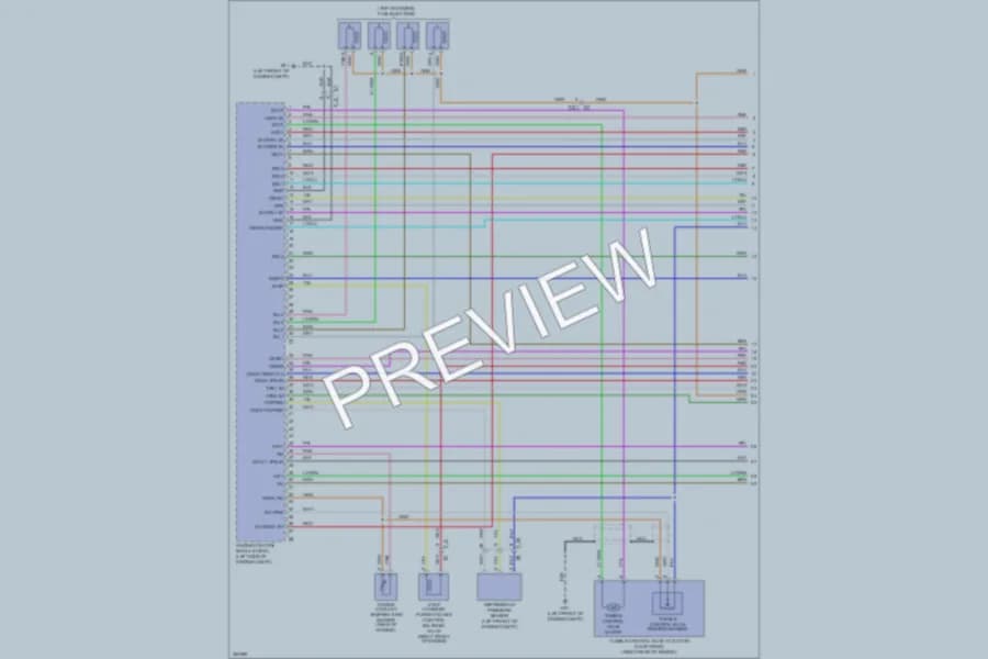 2011 Nissan Rogue Engine Performance wiring diagram preview