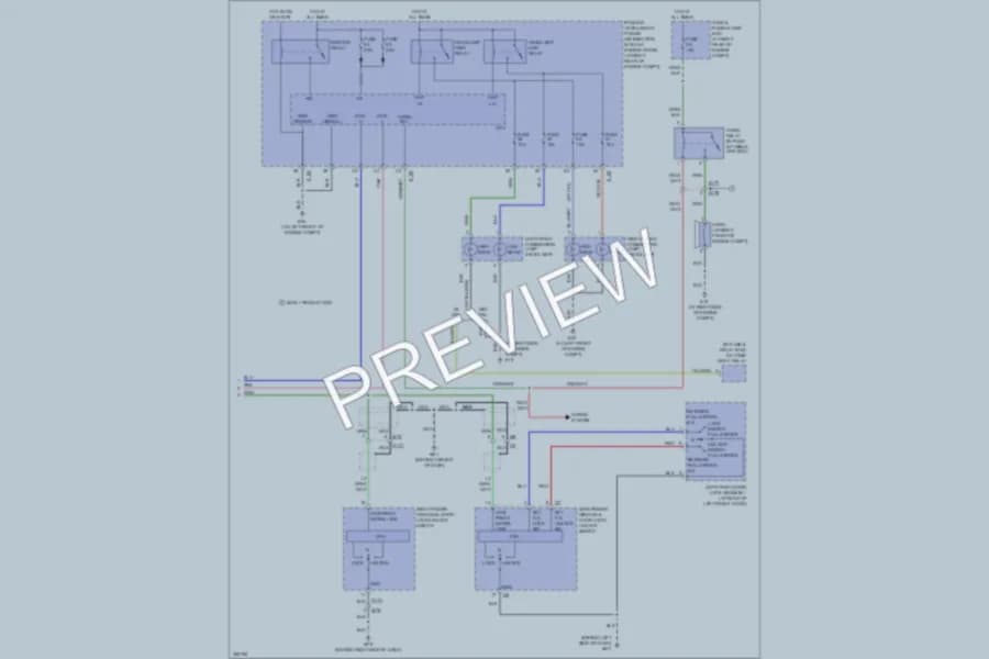2011 Nissan Titan Anti Theft wiring diagram preview